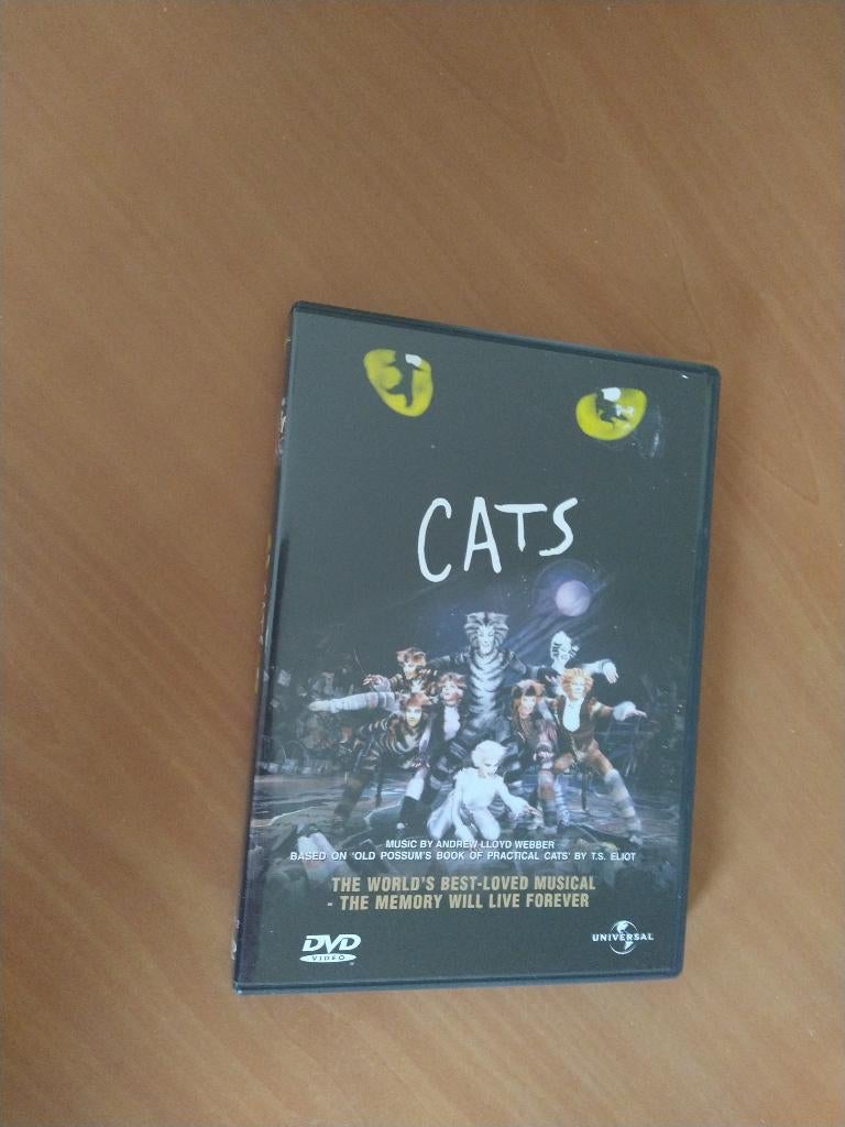 DVD Cats. The Musical, Cd's en Dvd's, Dvd's | Muziek en Concerten, Alle leeftijden, Ophalen of Verzenden, Zo goed als nieuw, Muziek en Concerten