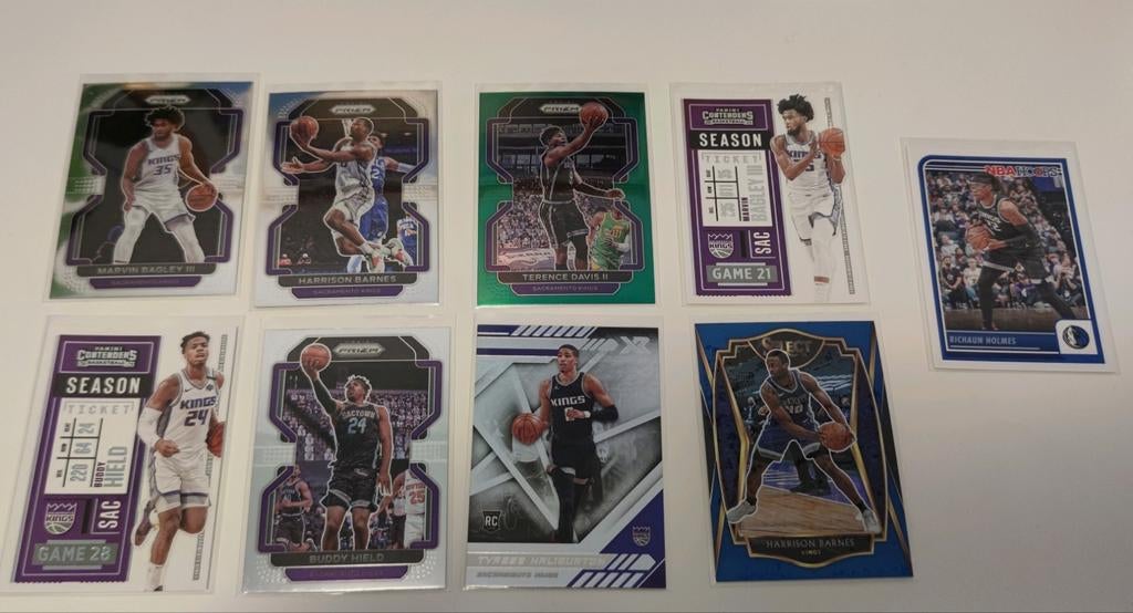 NBA basketbal kaarten Sacramento Kings, Ophalen of Verzenden