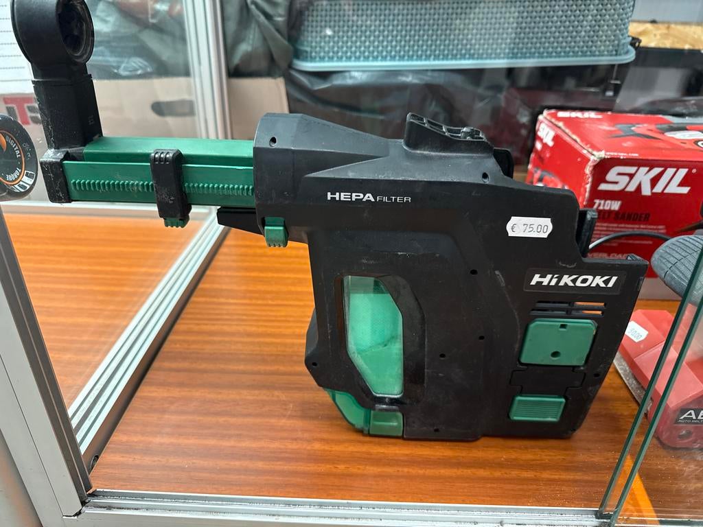 HiKOKI HEPA FILTER machine, Ophalen of Verzenden, Gebruikt