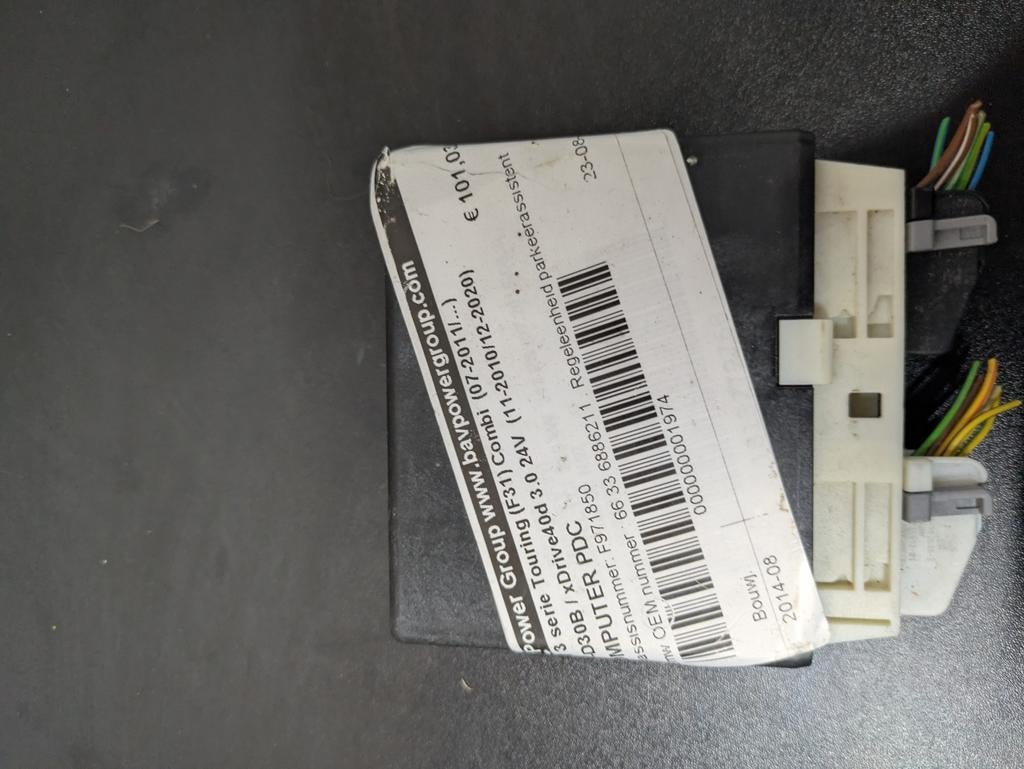 PDC Module & Keyless Entry Hendel BMW F-serie F30/F31/F36, Auto-onderdelen, Ophalen of Verzenden, BMW