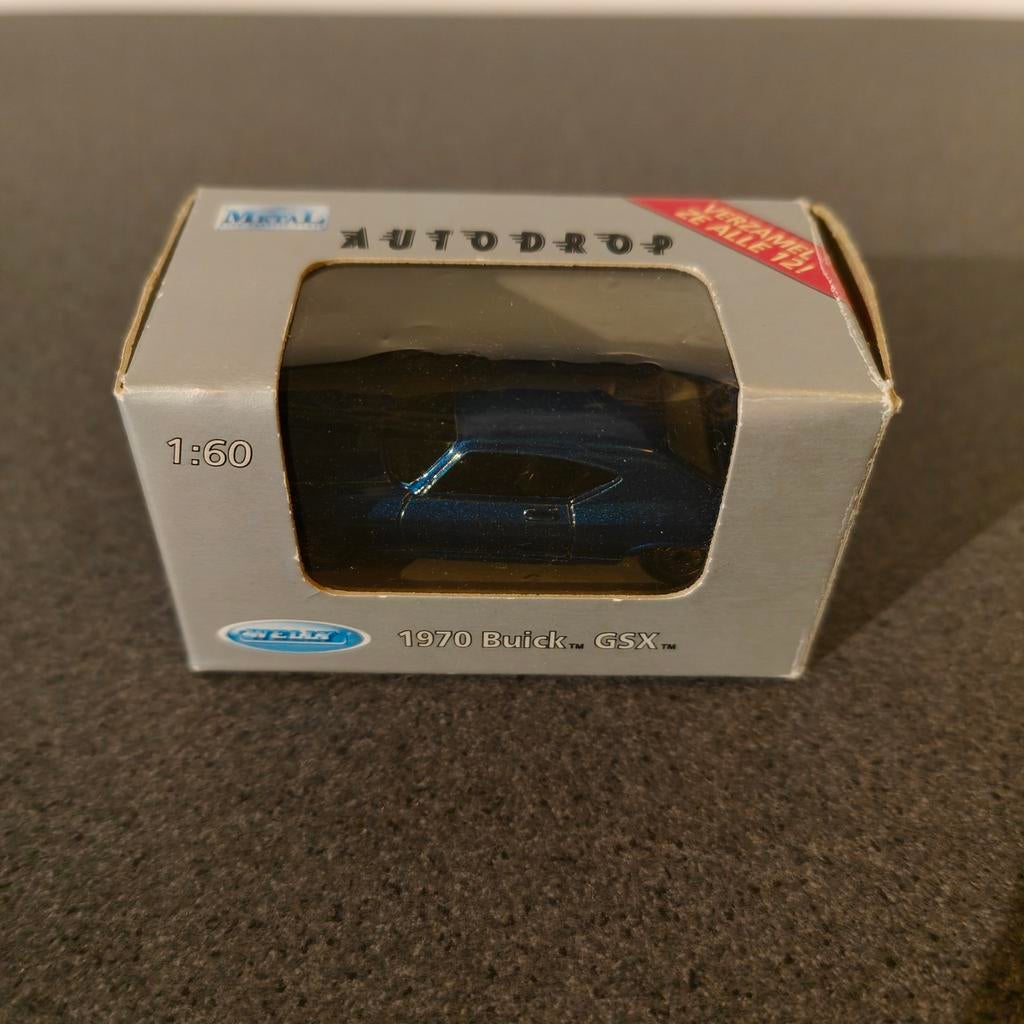 Welly Autodrop 1970 Buick GSX 1:60 modelauto, Ophalen of Verzenden, Nieuw, Auto
