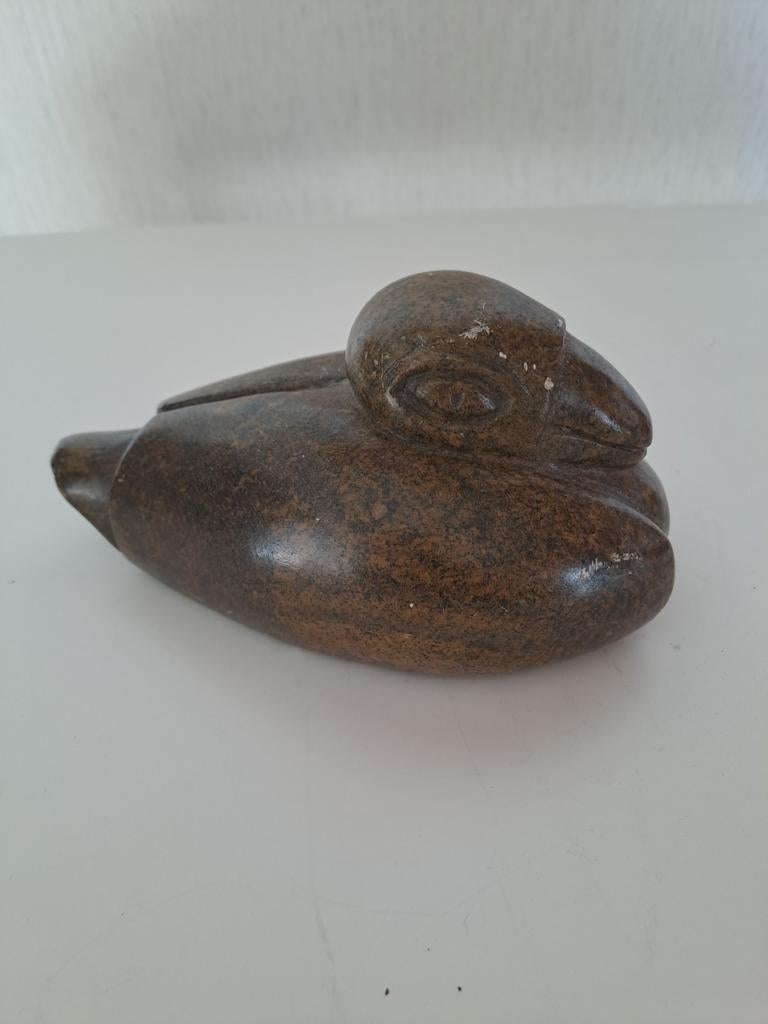 Vintage Inuit speksteen, Ophalen