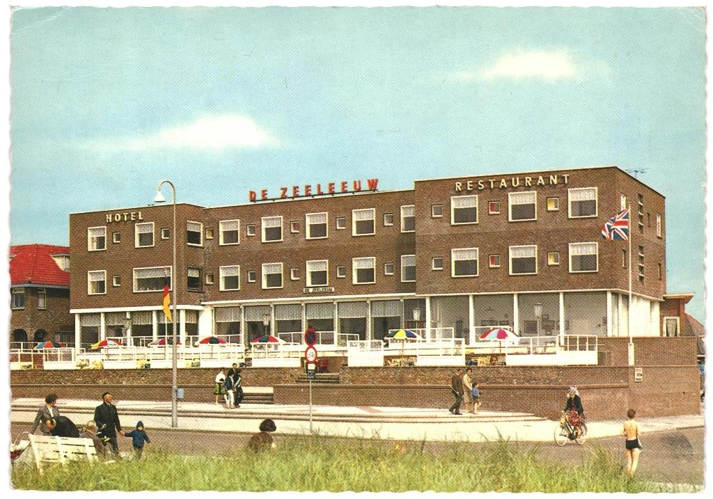 966760 Noordwijk aan Zee 1971 Hotel Restaurant De Zeeleeuw