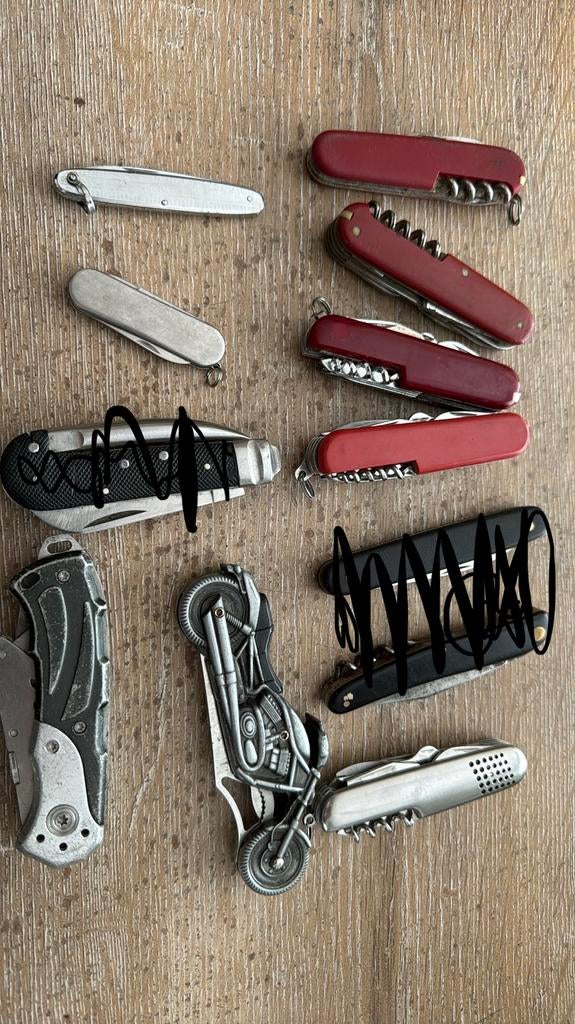 Zakmessen, Ophalen of Verzenden, Gebruikt