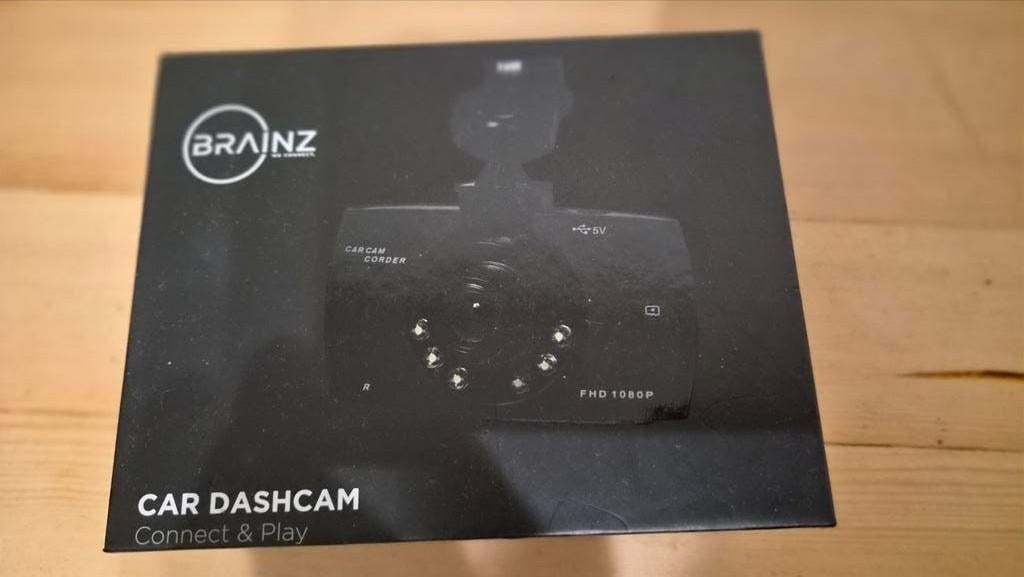 Brainz Car Dashcam 1080p - Nieuw in doos, Ophalen of Verzenden, Nieuw