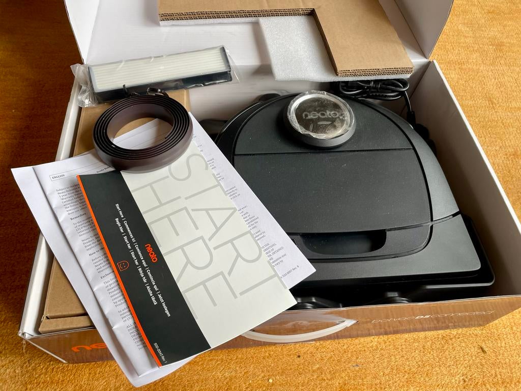 Robotstofzuiger Neato D5 Connected, Ophalen, Zo goed als nieuw, Reservoir, Robotstofzuiger