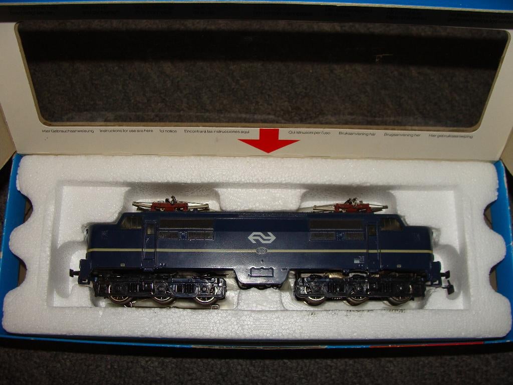 Elektrische locomotief serie 1200 MFX NS, Hobby en Vrije tijd, Modeltreinen | H0, Wisselstroom, Gebruikt, Locomotief, Ophalen of Verzenden