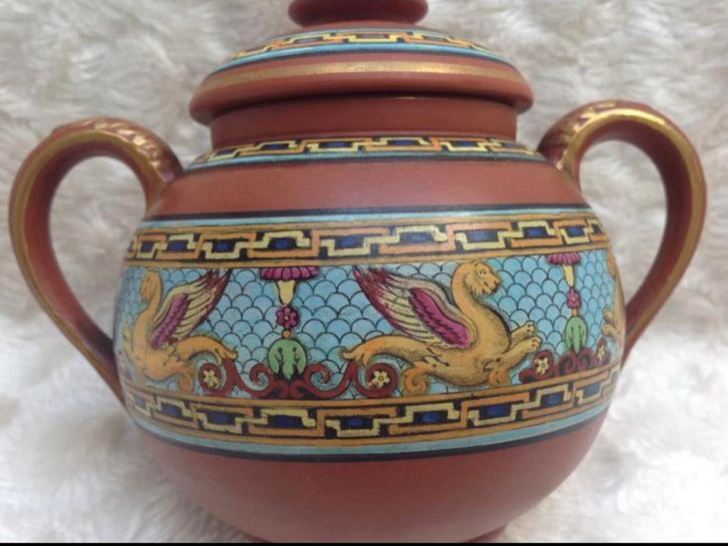 Prachtige antieke terracotta pot, Ophalen of Verzenden