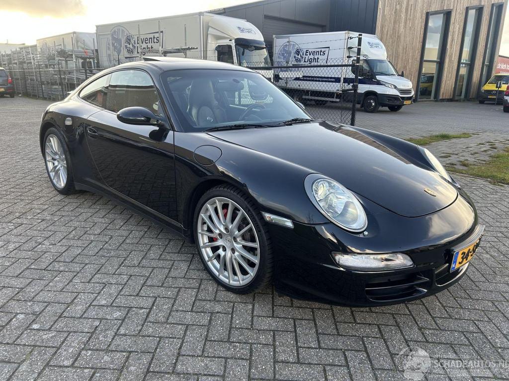 Porsche 911 CARRERA 3.8 4S (bj 2006), Auto diversen, Schadeauto's, Zwart, 3824 cc, Benzine, Coupé