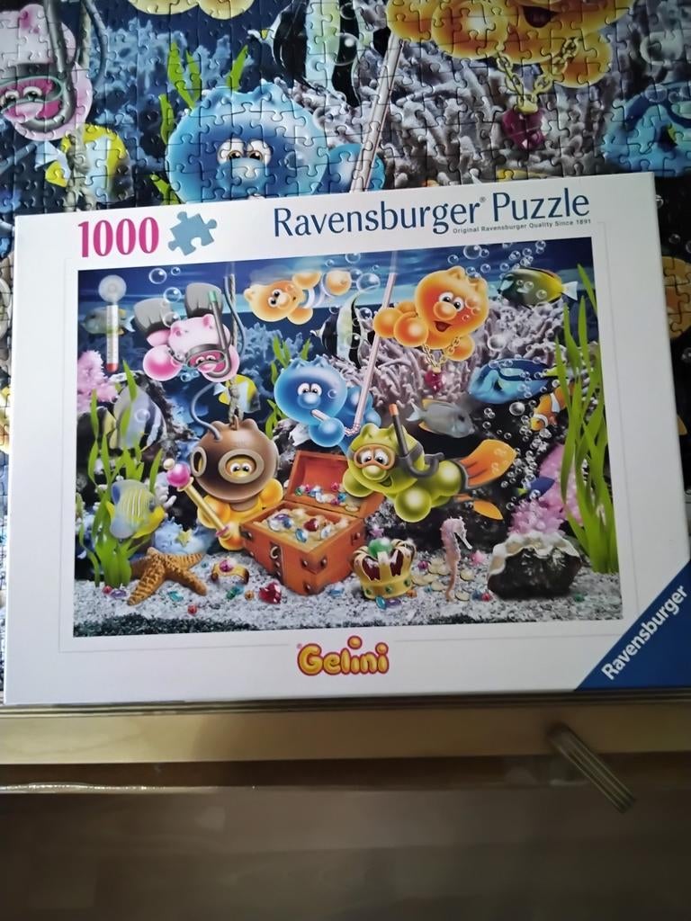 Gelini puzzel de allerlaatste nieuwe van 1000st, Ophalen of Verzenden, 500 t/m 1500 stukjes, Nieuw