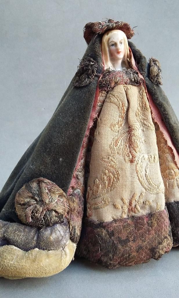 Omstreeks 1800 - 1850 Mantel Madonna Maria Beeld Sculptuur, Antiek en Kunst, Ophalen of Verzenden