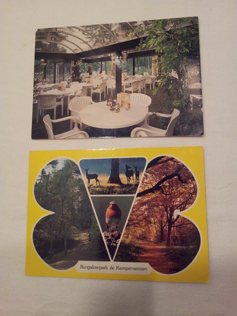 Ansichtkaarten gelopen Kempervennen Vennenbos per stuk biede, Ophalen of Verzenden, 1980 tot heden, Gelopen, Noord-Brabant