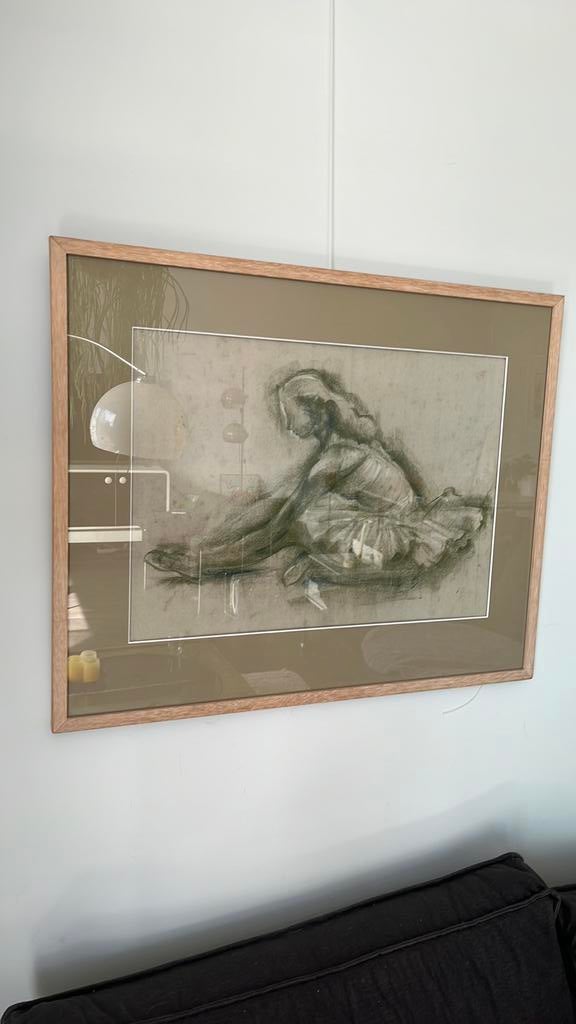 Portret ballerina, Ophalen