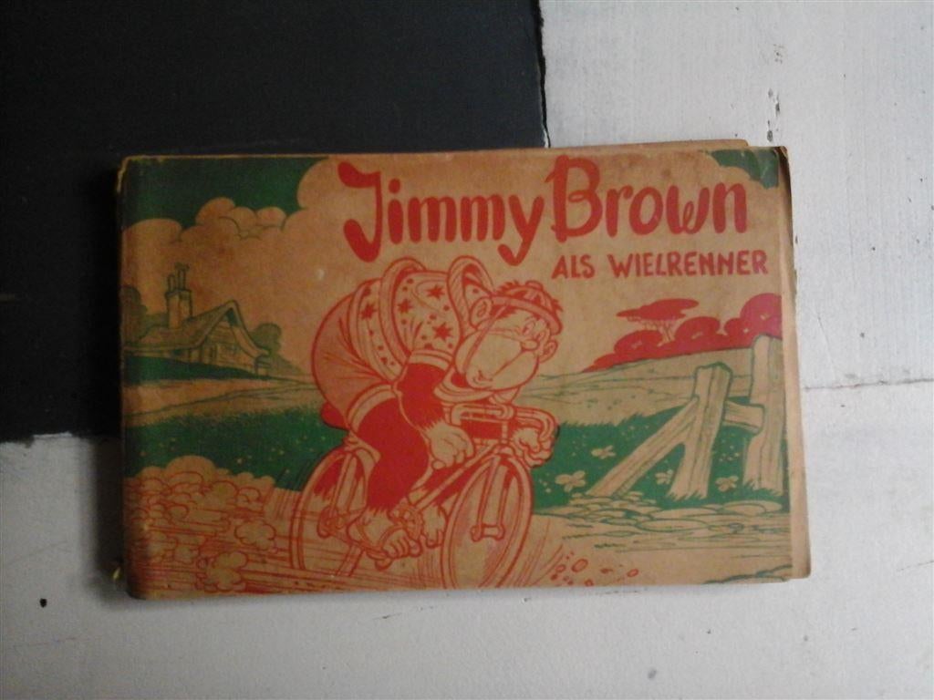 ns5-jimmy brown als wielrenner, Boeken, Eén stripboek, Ophalen of Verzenden, Zo goed als nieuw