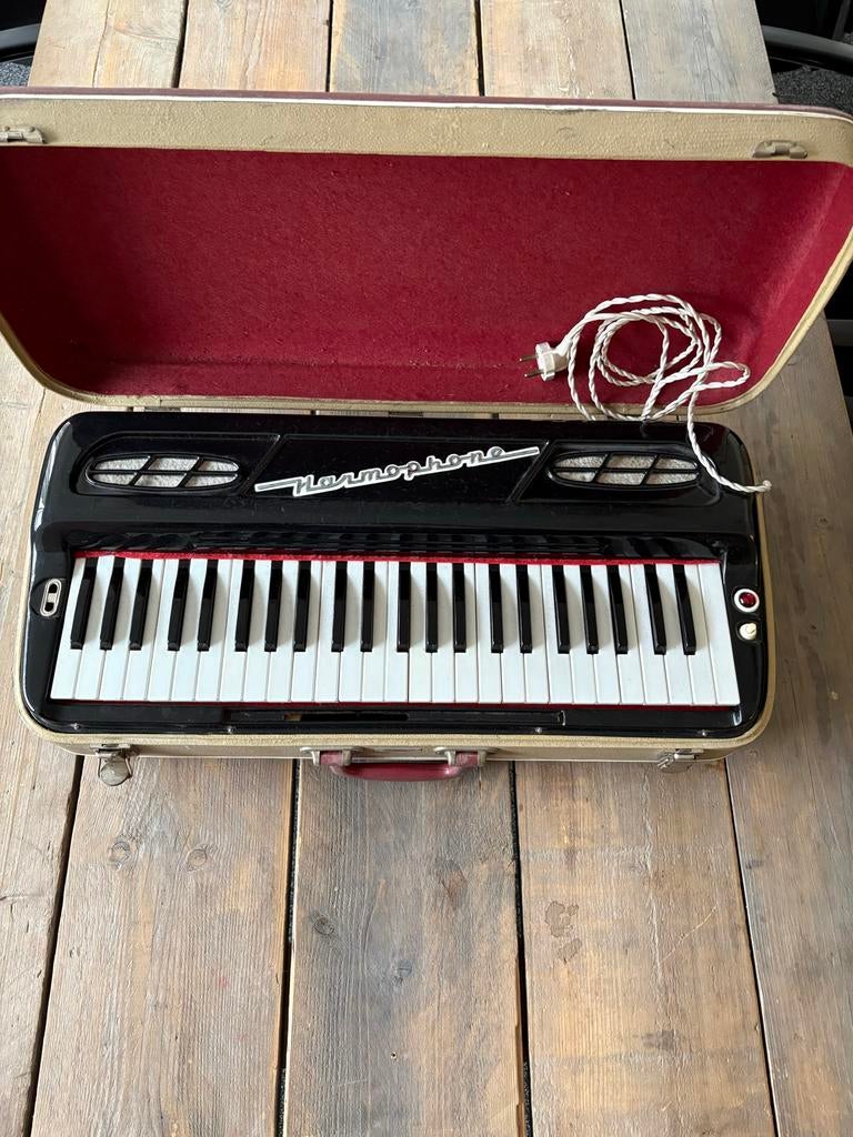 Vintage Harmophone Elektrisch Toetsinstrument, Gebruikt, Ophalen of Verzenden, Nb, Nb