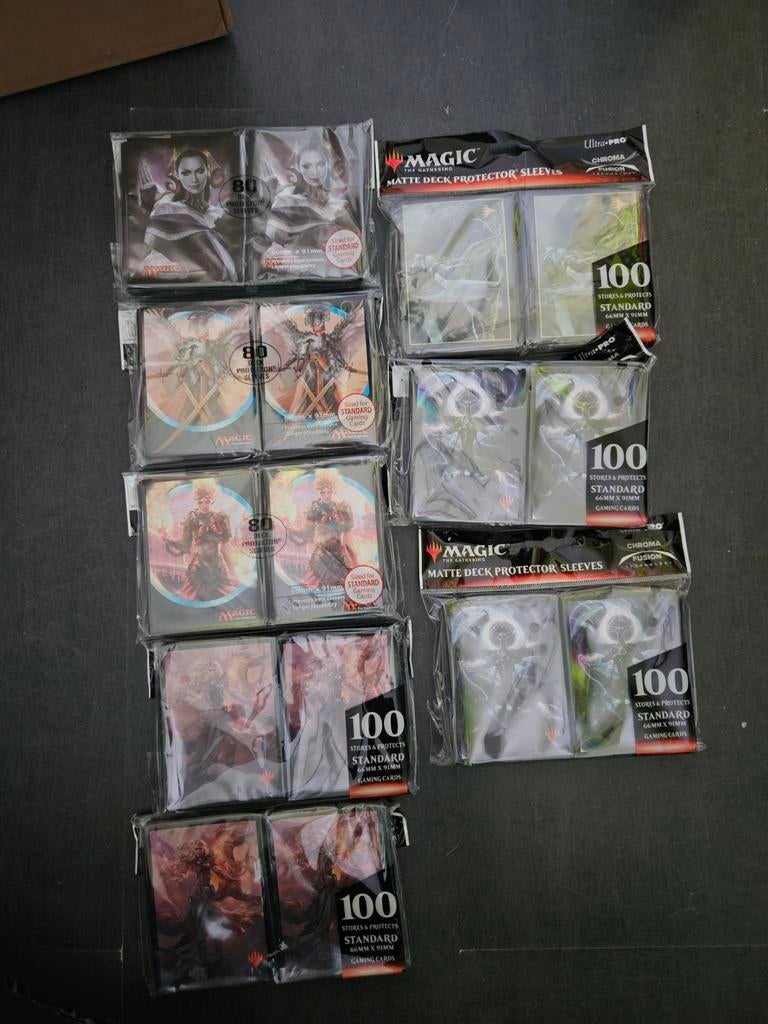 Magic the gathering deck protector sleeves nieuw ultra pro, Hobby en Vrije tijd, Verzamelkaartspellen | Yu-gi-Oh!, Nieuw, Sleeves of Kaarthoesjes