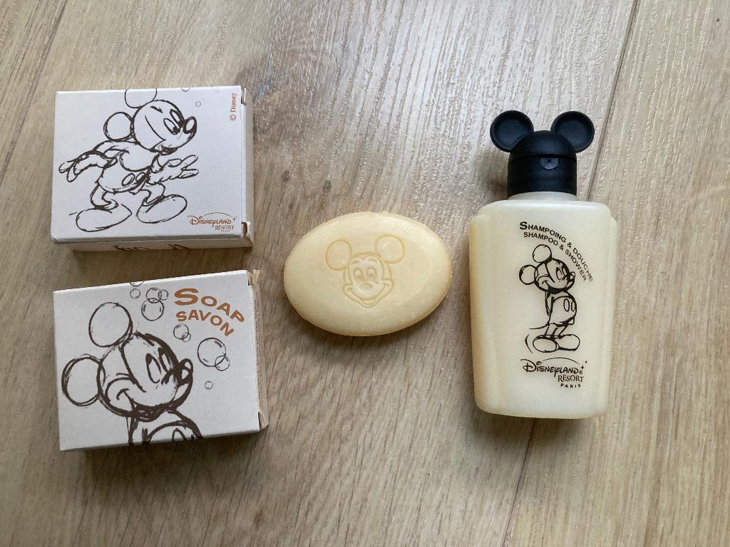 Disney mini shampoo en zeepjes., Ophalen of Verzenden, Mickey Mouse, Nieuw, Overige typen