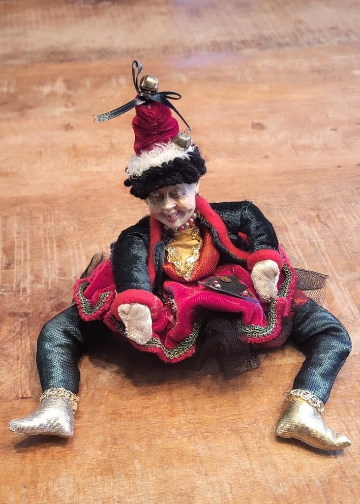 Vintage Kerst Elf Pop Katherine's collection, Antiek en Kunst, Ophalen of Verzenden