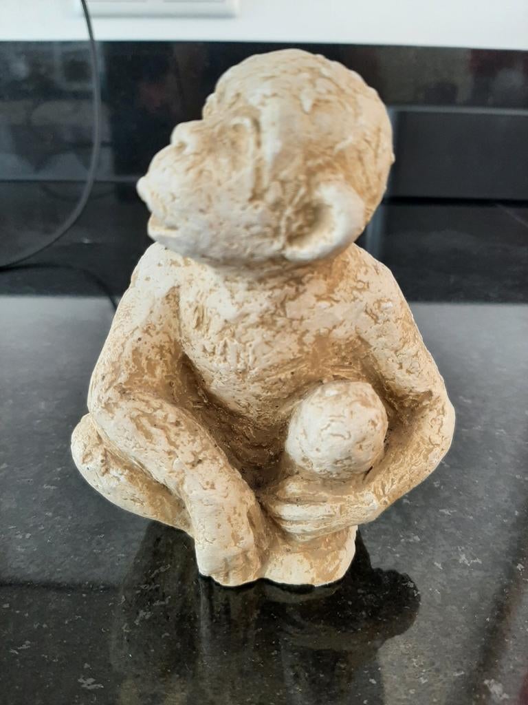 Schattig aapje sculptuur, Antiek en Kunst, Ophalen