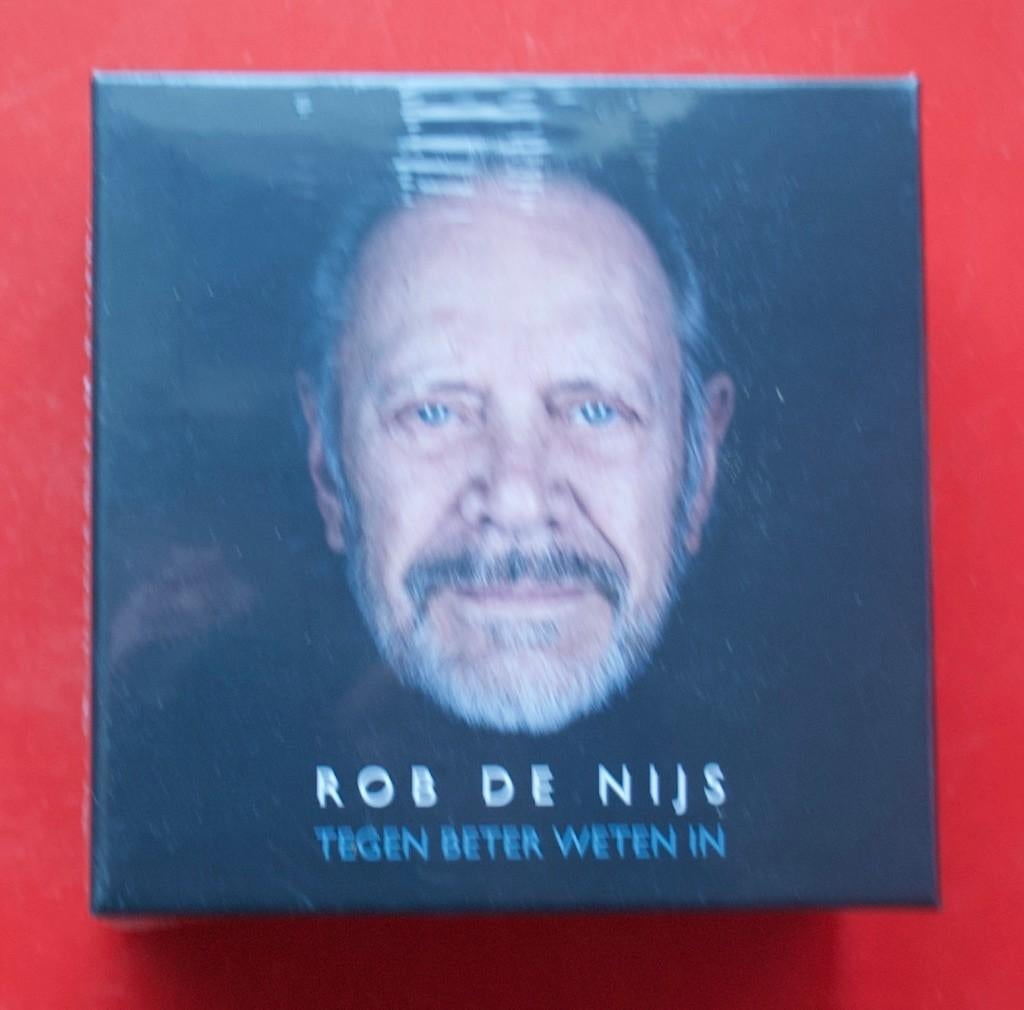cd-box Rob de Nijs Tegen beter weten in alle studioalbums, Ophalen of Verzenden, Zo goed als nieuw, Pop, Boxset
