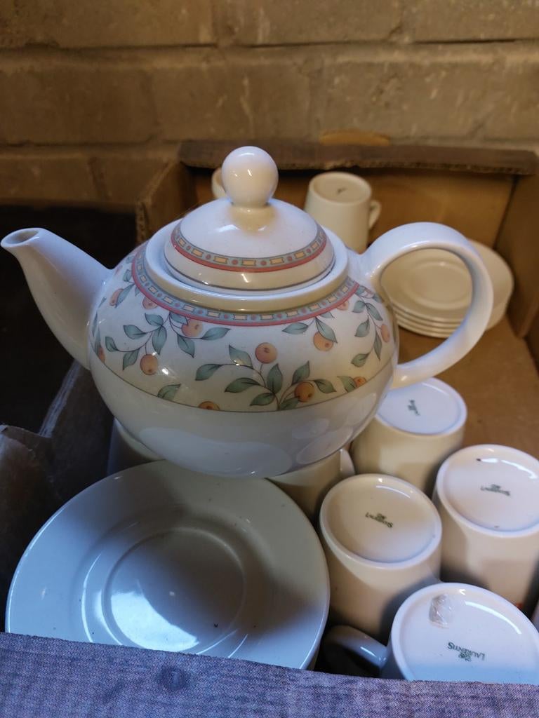 Art+Design Koffietijd Theeservies, Antiek en Kunst, Ophalen