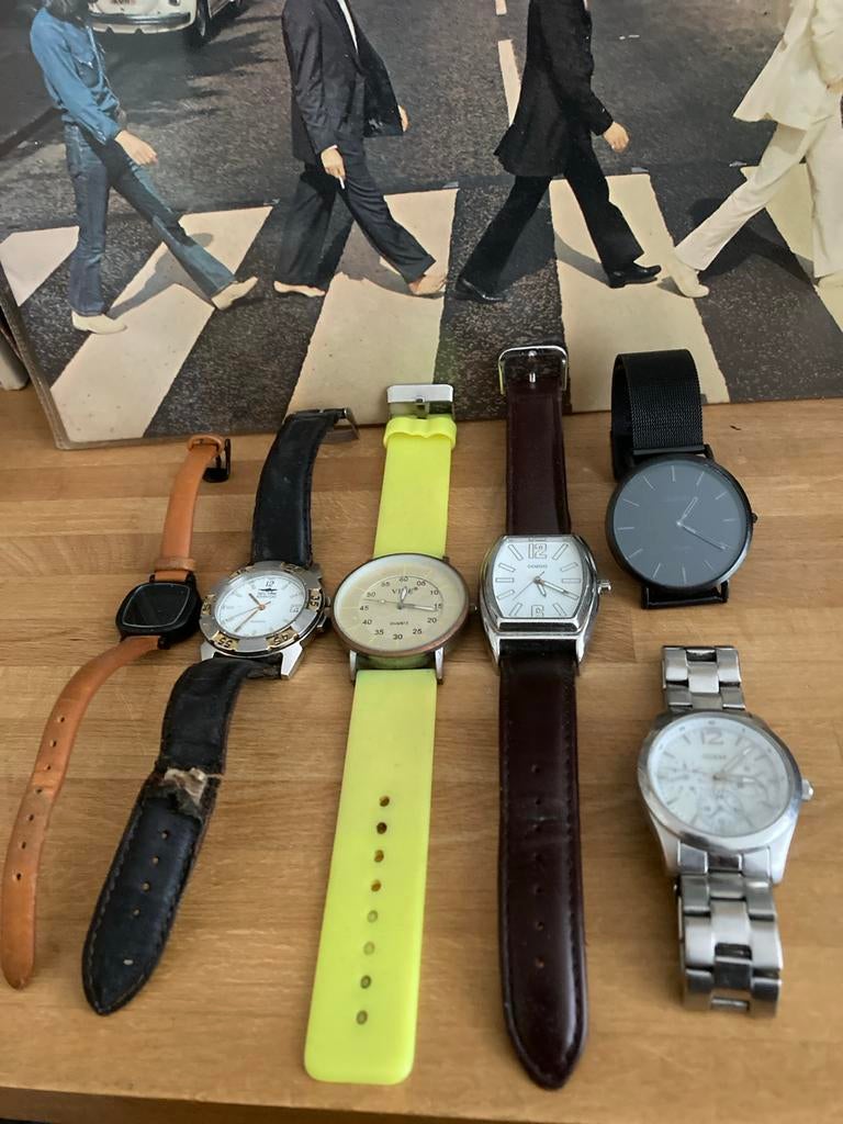 Diverse horloges - Loop / sloop, Overige merken, Staal, Polshorloge, Ophalen of Verzenden