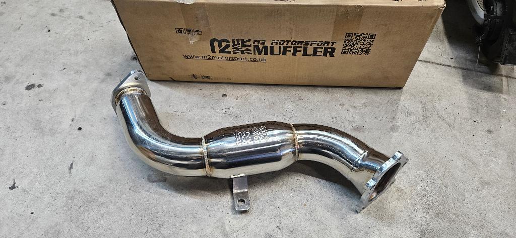 M2 Motorsport downpipe met racekat Subaru Impreza 2001-2007, Ophalen of Verzenden