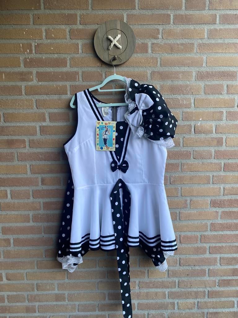 Carnaval matrozen/ bakkers meisje, Kleding | Dames, Carnaval, Maat 42/44 (L), Nieuw, Ophalen of Verzenden
