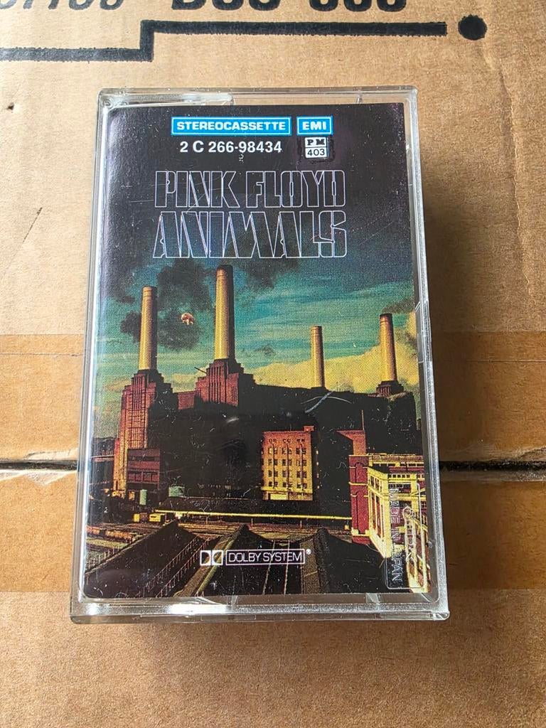 Pink Floyd - Animals Cassettebandje - Origineel, 1 bandje, Ophalen of Verzenden, Zo goed als nieuw, Origineel