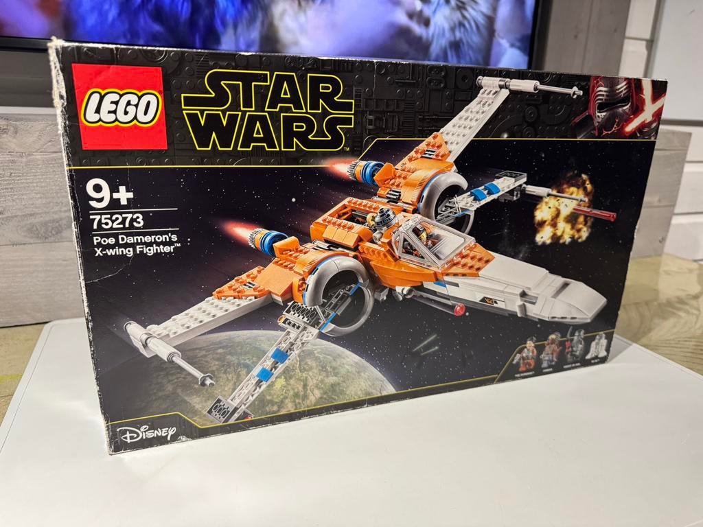 LEGO Star Wars 75273 Poe Dameron's X-wing Fighter, Ophalen of Verzenden, Zo goed als nieuw, Nvt, Nvt