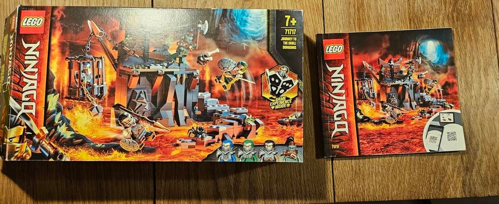 Lego Ninjago 71717, Journey to the skull dungeons, Ophalen of Verzenden, Zo goed als nieuw, Complete set, Lego