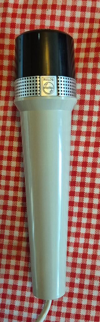 Vintage Philips microfoon, model n8 301/00., Muziek en Instrumenten, Microfoons, Zo goed als nieuw, Overige typen, Ophalen of Verzenden