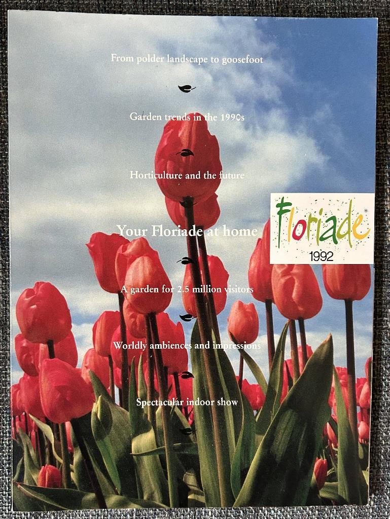 Floriade 1992 - Zoetemeer  [Engelse versie], Ophalen of Verzenden, Zo goed als nieuw