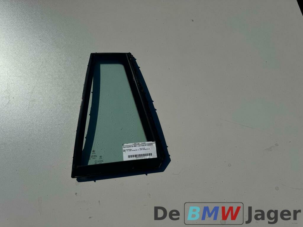 Zijruit linksachter deur BMW 5-serie Touring E61 51357044175, Gebruikt, Ophalen of Verzenden, BMW, BMW