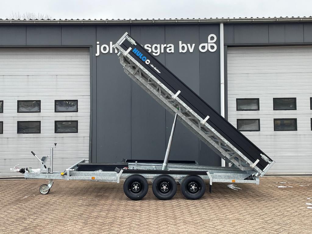 Hulco kipper Benax-3 3500KG 405x203 3x1800 as. (op voorraad), Auto diversen, Aanhangers en Bagagewagens, Nieuw, Ophalen