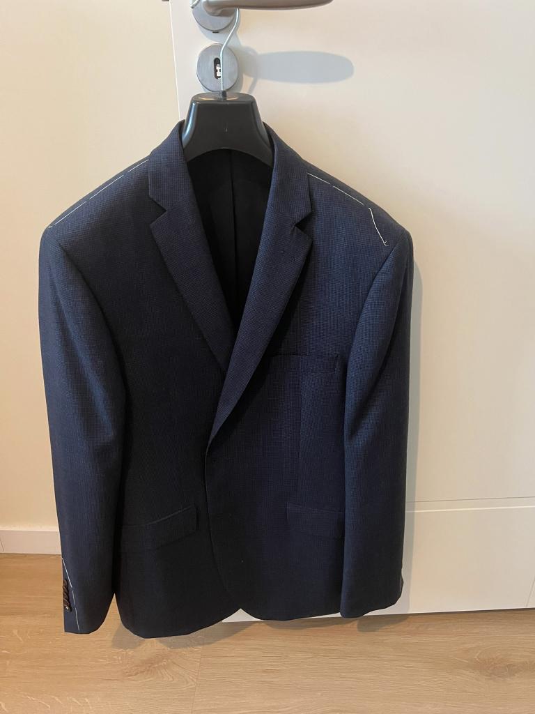 Sacoor suit Blazer/Kostuumblazer size 54, Maat 52/54 (L), Blauw, Nieuw, Ophalen of Verzenden