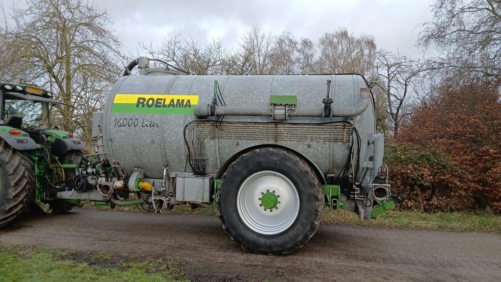 Roelama mesttank 2 x dubbeltwin 4 wiel 16000 liter giertank, Zakelijke goederen, Ophalen, Gewasbescherming en Bemesting