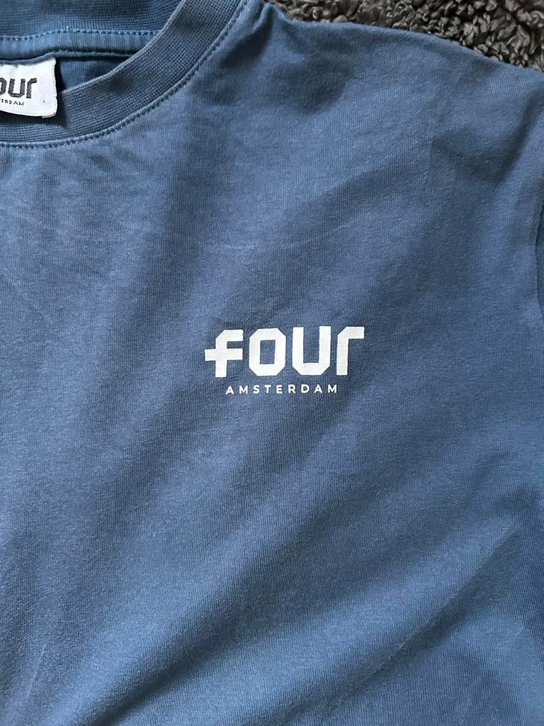 Four Amsterdam shirt, Verzenden, Nieuw, Maat 46 (S) of kleiner, Blauw