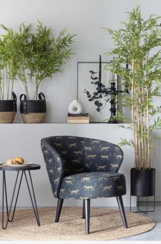 WOOOD luipaard stoelen 2 stuks, Ophalen, Zo goed als nieuw, Zwart