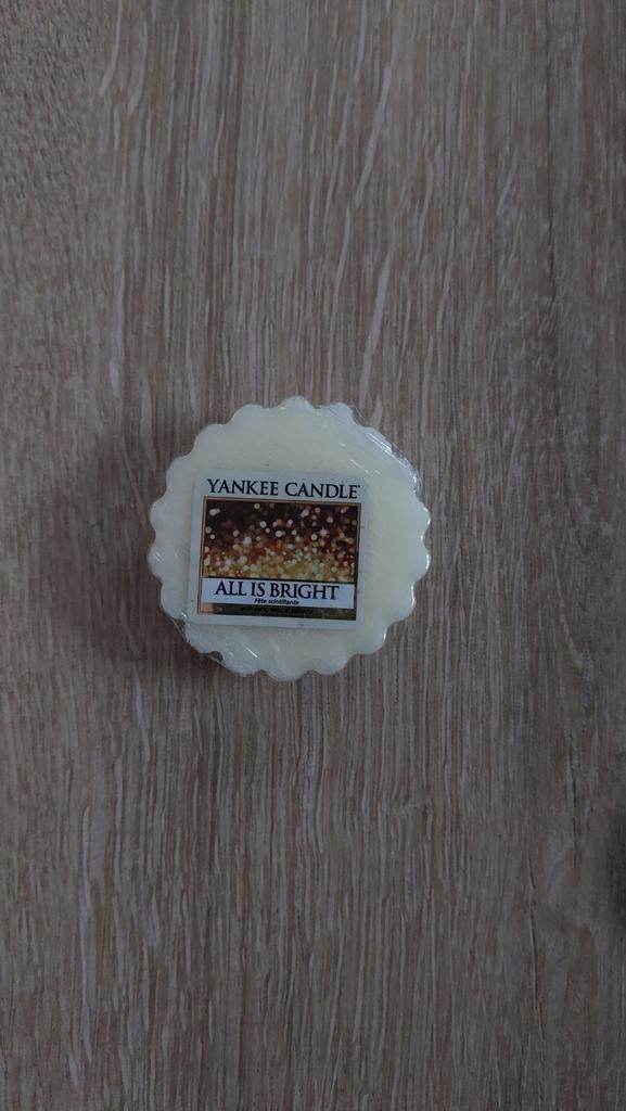 Nieuwe Yankee Candle waxmelt, Overige materialen, Nieuw, Ophalen of Verzenden, Crème