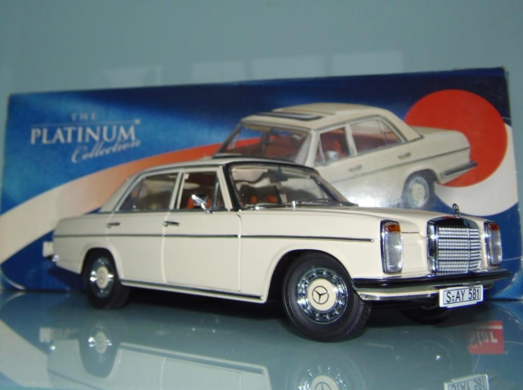 Mercedes Benz w115 /8 1:18 sun star platinum, Ophalen, Nieuw, Auto, Sun Star