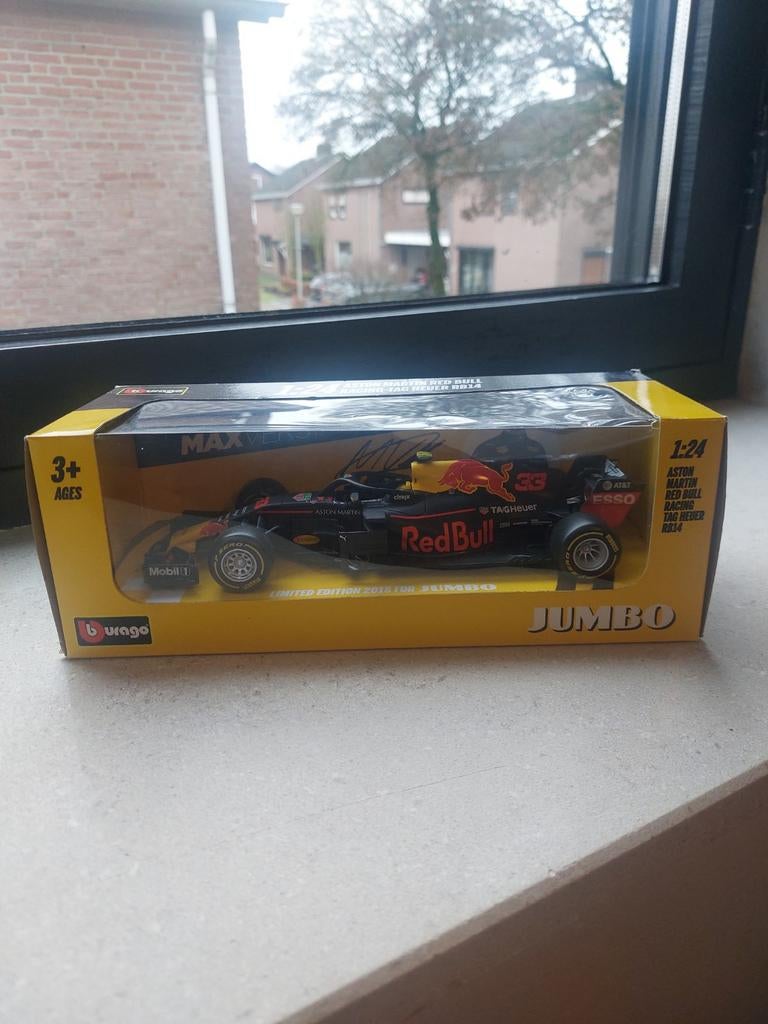 Bburago Red Bull Racing RB14 Max Verstappen 1:24, Ophalen of Verzenden, Nieuw, Formule 1