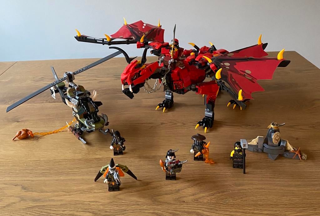 LEGO Ninjago Firstbourne Draak - 70653, Ophalen of Verzenden, Zo goed als nieuw, Complete set, Lego