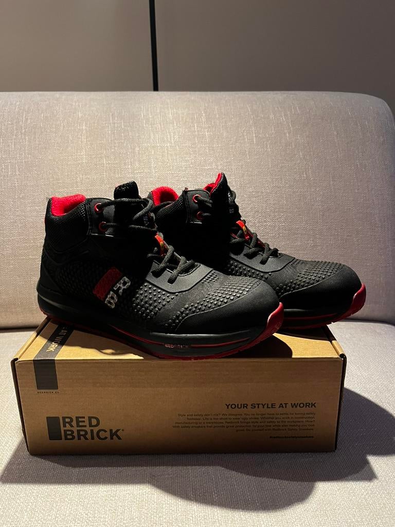 Red brick werkschoenen met stalen neus, Kleding | Heren, Schoenen, Zwart, Nieuw, Ophalen of Verzenden, Werkschoenen