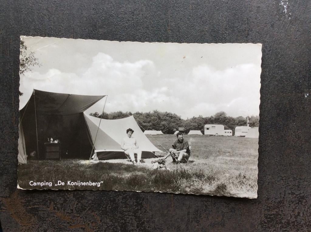 Harderwijk, Camping De Konijnenberg, Verzenden, 1940 tot 1960, Gelopen, Gelderland