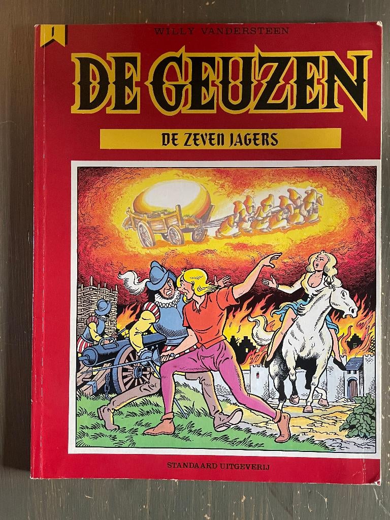 de Geuzen 2.00 euro p/s, Boeken, Stripboeken, Meerdere stripboeken, Ophalen of Verzenden, Gelezen