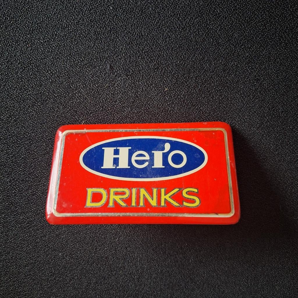Vintage Hero Drinks Klembord, Ophalen of Verzenden