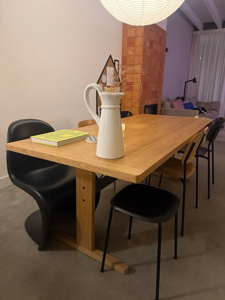 HAY Passerelle Tafel 200 x 90 cm, Ophalen, 50 tot 100 cm, Zo goed als nieuw, Vijf personen of meer