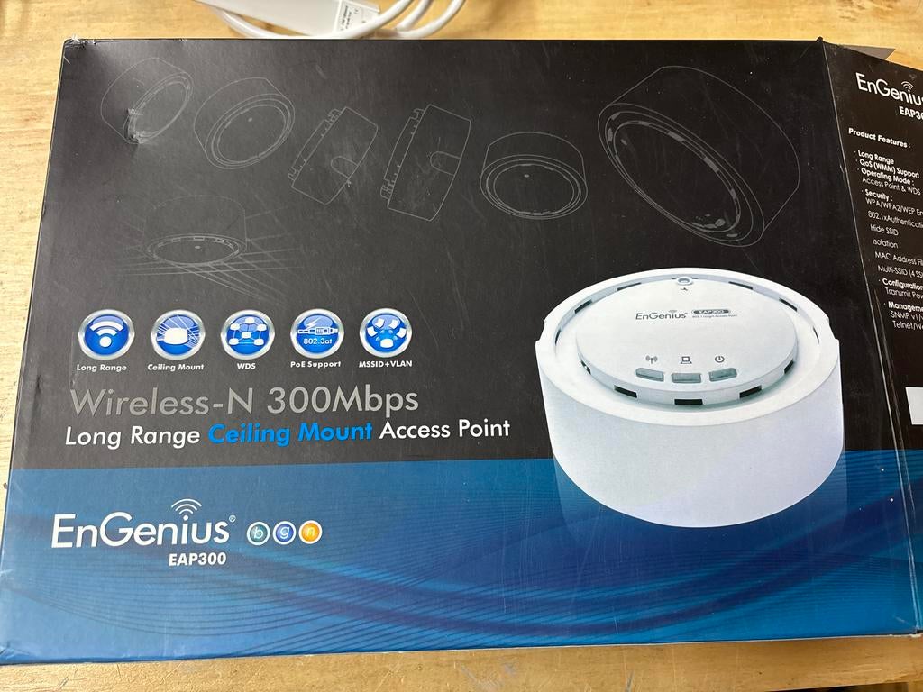 EnGenius EAP300 Wireless-N Access Point, Ophalen of Verzenden, Zo goed als nieuw