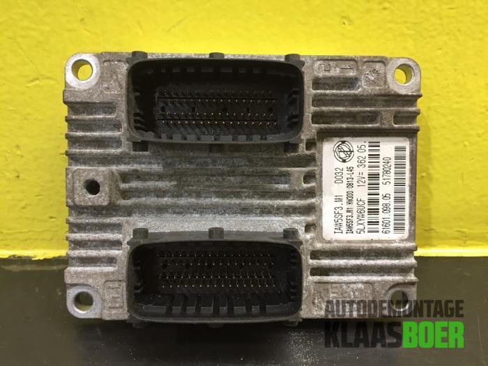 Computer Motormanagement van een Fiat Punto, Ophalen of Verzenden, 12 maanden garantie, Gebruikt